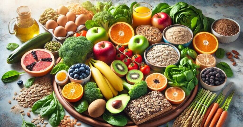Carbohydrate tốt: Nhóm thực phẩm giúp cung cấp năng lượng bền vững, bao gồm trái cây, rau xanh, ngũ cốc nguyên cám và protein lành mạnh.